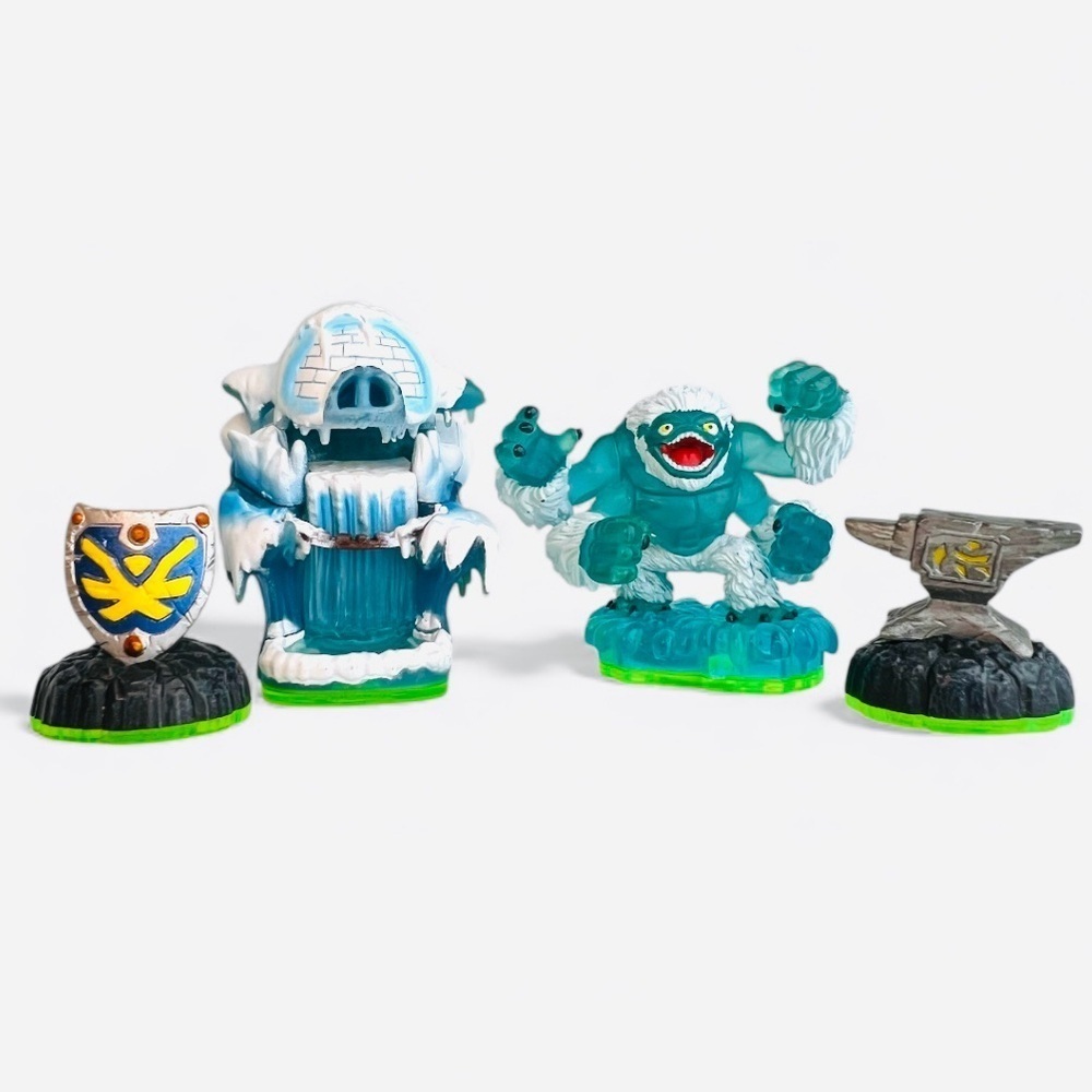 Skylanders SPYRO'S ADVENTURE-4 Pack- Empire Of Ice, Slam Bam, Shield, Anvil 2011
